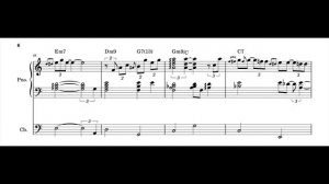 Beegie Adair - The Christmas Song - Sheet music transcription (Jazz Piano)