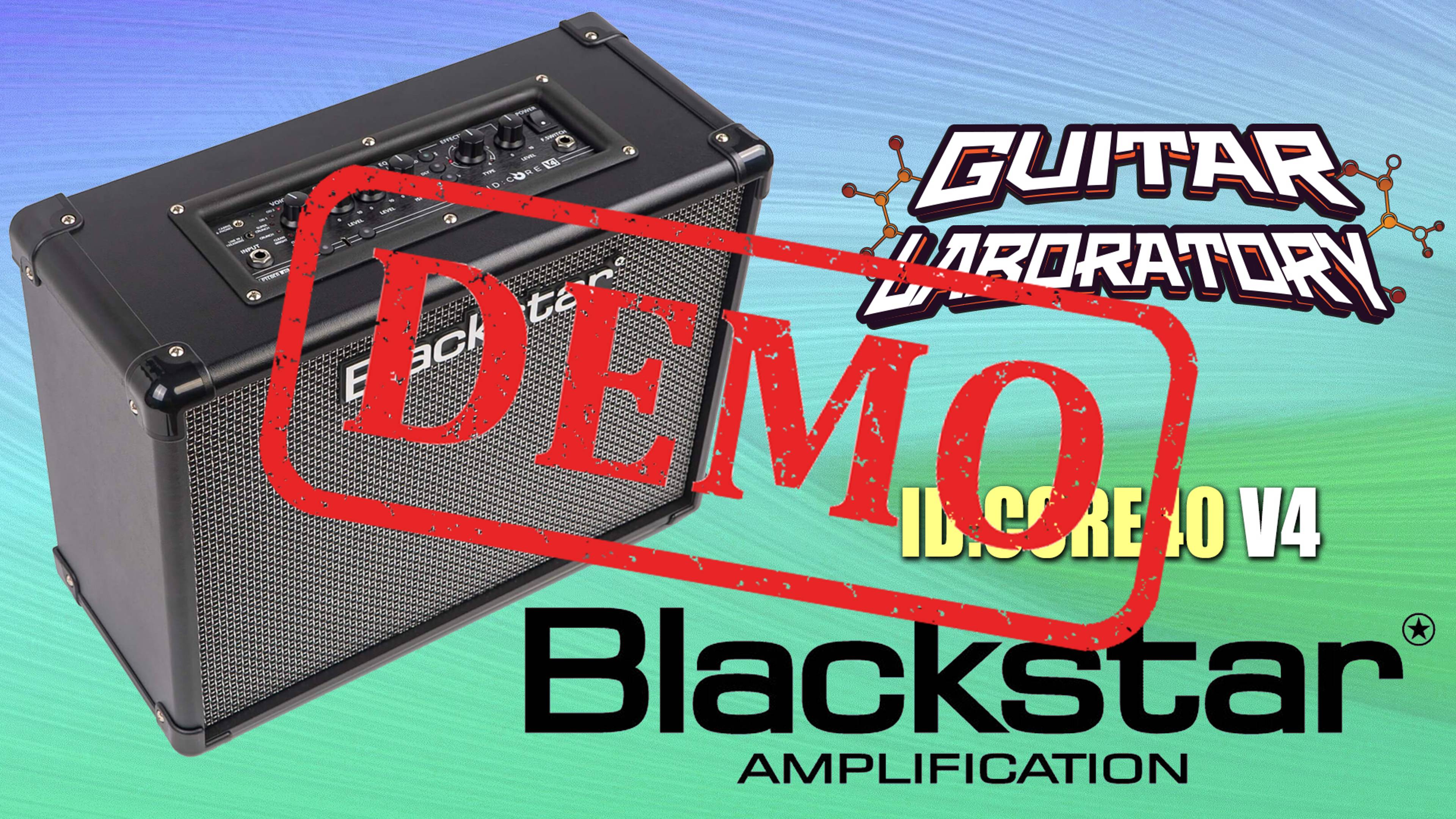 Моделирующий комбоусилитель BLACKSTAR ID:CORE40 V4 - демонстрация звучания