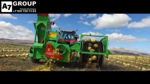 Тыквоуборочный комбайн TR 3001 автоматический