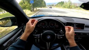 2016 BMW X5 M F85 4.4 (575) S63B44 POV TEST DRIVE