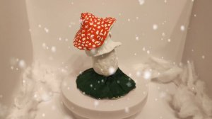 Игрушка из ваты Мухомор.mp4