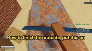 How To Build a Van In A Dusty Trip Roblox