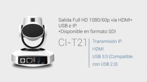 CI-T21 - Cámara de Seguimiento Automático