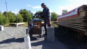 Основание каркасного дома, обвязка доской