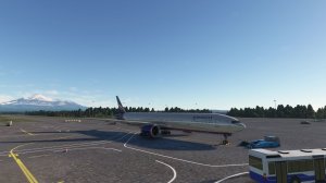 Полет на Боинге 777-300ER с Камчатки в Анкоридж