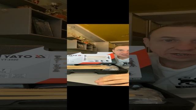 Молоток рихтовочный (набор 7пр.) Yato YT-4590