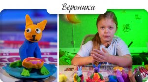 Лепка кошечка #сезонконтентаRUTUBE #Nika