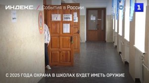 С 2025 года охрана в школах будет иметь оружие