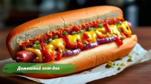 Настоящий хот-дог ручной работы, такого вы еще не видели!
