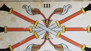 3 жезлов. Сочетания.