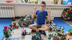 Артём делает обзор коллекции Лего Minecraft