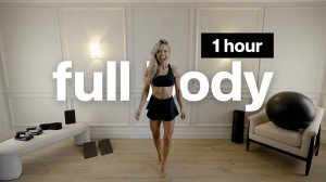 Caroline Girvan - 1 hour bodyweight full body workout | Calisthenic clusters