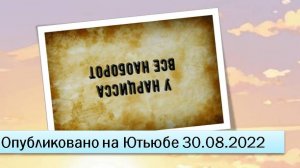 У нарцисса все наоборот (30.08.2022)