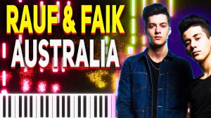 Australia   Rauf & Faik Ноты для ФОРТЕПИАНО