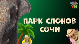Викки и Никки в парке слонов Андрея Дементьева-Корнилова в Сочи
