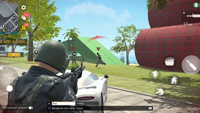 Grand Criminal - испытание на прочность разборка ЗА BEEF BURGER 🍔🍟🤪 смотреть онлайн