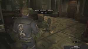 #Стрим Resident Evil 2 Remake Прохождение за Леон #1