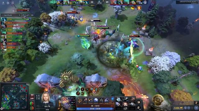 TI10 CLIPS - SaberLight 5 Man Ravage смотреть онлайн