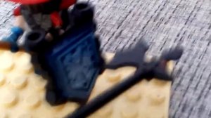 Лего бой средневековых воинов