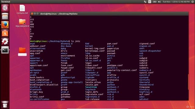 10 Перенаправление вывода и вывода