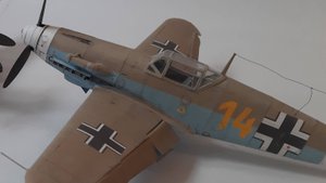 Bf-109 F-4 мастаб 1:33