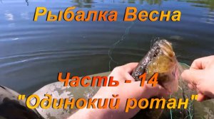 Рыбалка. Весна. Часть - 14 "Одинокий ротан".