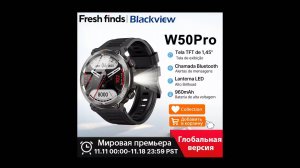 Обзор Blackview W50 Pro - мега автономность, фонарь, защита... (Сперва смотрим распаковку!!!)
