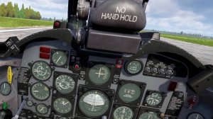 Бой на реактивном ударном самолете FJ-4B Fury в VR шлеме в War Thunder.