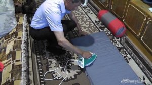 Коврик самонадувающийся.Вздулся пузырь.
