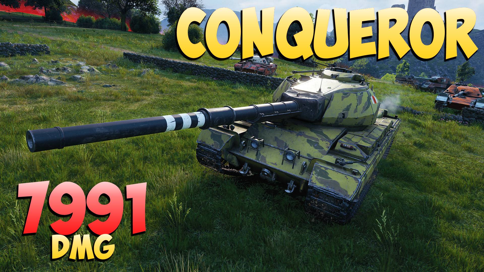 Conqueror - 5 Фрагов 7.9K Урона - Почти хороший! - Мир Танков