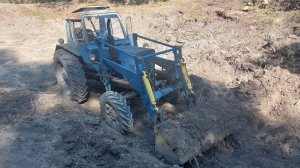 Купил дом в деревне, копаю пруд! Трактор МТЗ-82 и ГАЗ-66