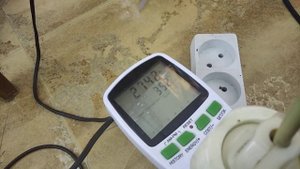 Запуск ДРЛ-250 - Измерения потребляемой мощности.