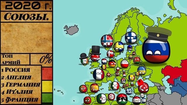 Кантриболз будущее Европы. Интернативная история (2сезон 1серия)