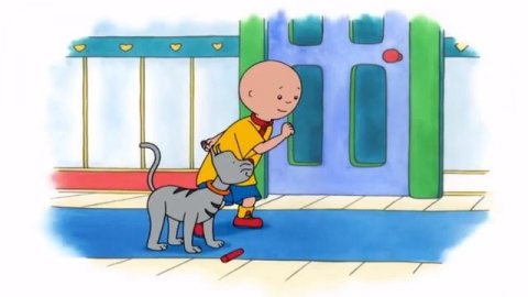 Caillou and the Subway Station | Caillou Cartoon