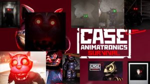новые аниматроники ещё страшнее  умнее и баговоней(CASE 2 Animatronics Survival)№1