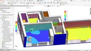 SOLIDWORKS Flow Simulation HVAC на примере расчета квартиры