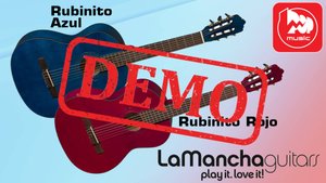 Классическая гитары LA MANCHA Rubinito Azul и LA MANCHA Rubinito Rojo - демонстрация звучания