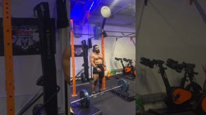 CrossFit  комплекс броски мяча и взятие штанги в стойку