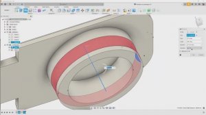 Лайфхак Fusion 360 как сделать канавку под уплотнительное кольцо