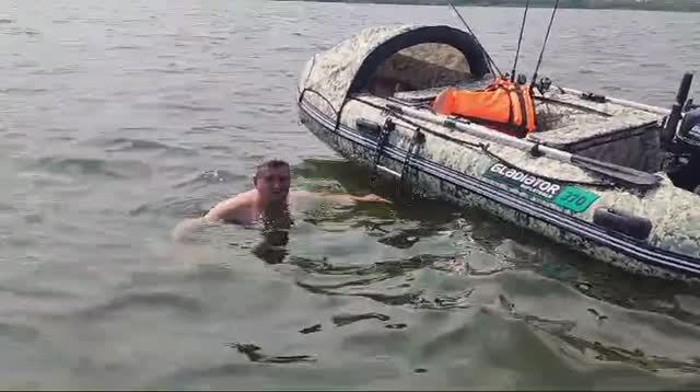 Лестница в лодку ПВХ это фиаско братан