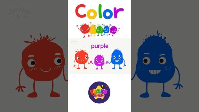 Kids vocabulary - Color - color mixing - rainbow colors