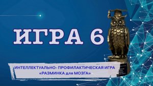 6 Игра  2024 интеллектуально-профилактическая игра «Разминка для мозга»