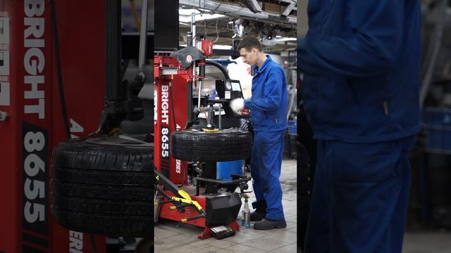 Шиномонтажный станок BRIGHT8655 #шиномонтаж #видное #техцентр  #ремонт #автосервис смотреть онлайн