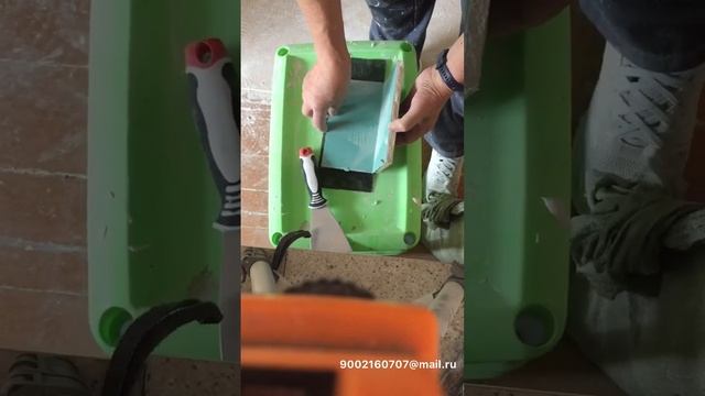 Станок для шкурения стен, делаем сами