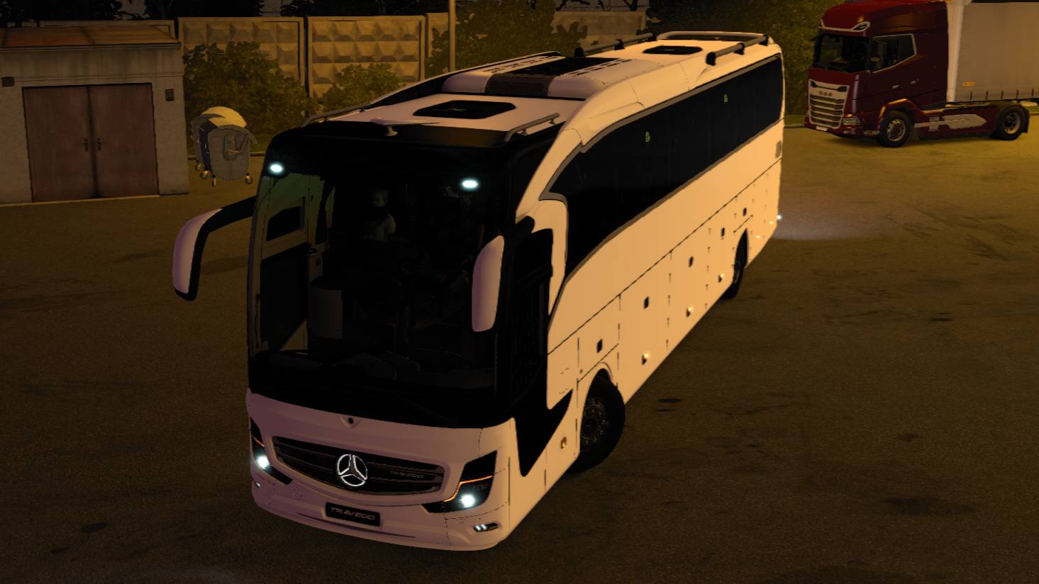 ETS 2 - Суровая Россия - Mercedes-Benz Travego