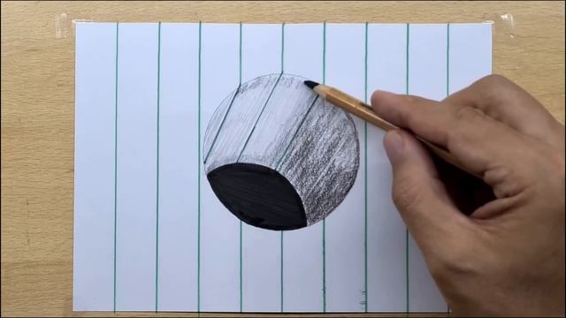 Very easy drawing on paper for beginners