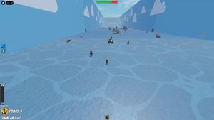 ИГРАЮ В КАРТУ ЦУНАМИ В РОБЛОКС!!!