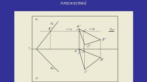 Семинар 5. Начертательная геометрия
