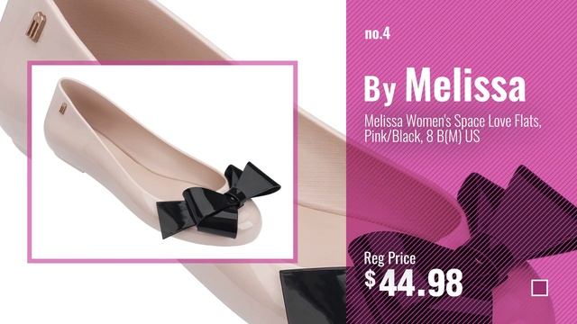 Top 5 Melissa Women Flats [2018]: Melissa Women's Ultragirl Bow Mary Jane Flat, Beige Red, 7 B US смотреть онлайн