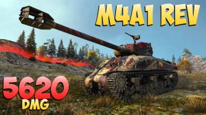 M4A1 Rev - 8 Фрагов 5.6K Урона - Старая колесница! - Мир Танков